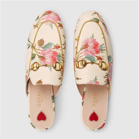 gucci rose slippers|gucci slippers women.